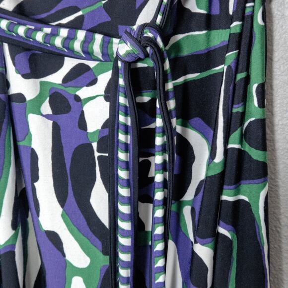 BCBGMAXAZRIA Women’s Dress Abstract Print Modern Classic Art Inspired Size M - Picture 4 of 10